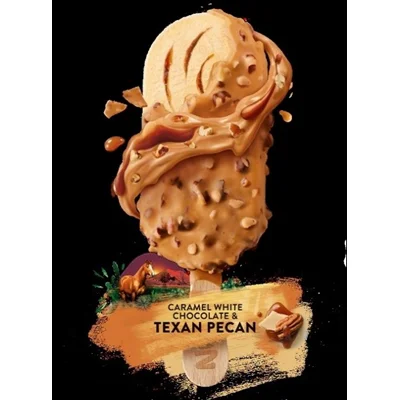 NUII Сладолед Тексас Пекан 20 бр x 66 г / 1,320 кг