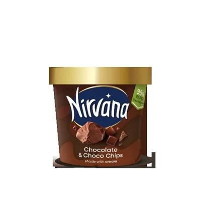 Nirvana Сладолед шоколад / чипс 20 бр x 98 г / 1,960 кг