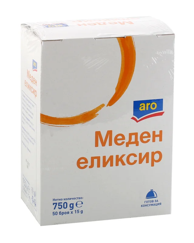 Aro Меден елексир 50 бр x 15 г / 750 г - aro