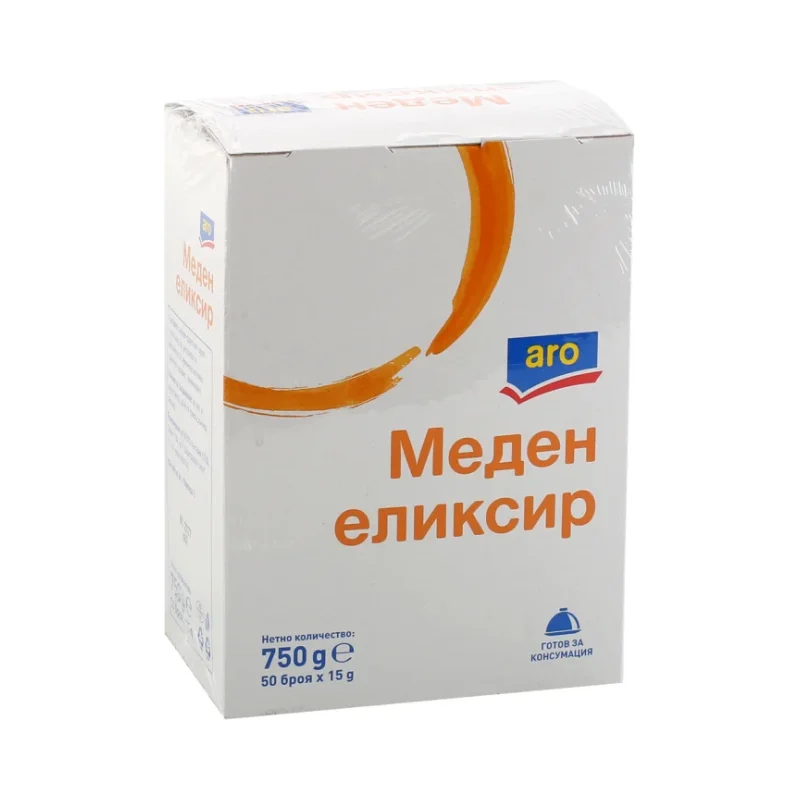 Aro Меден елексир 50 бр x 15 г / 750 г - aro