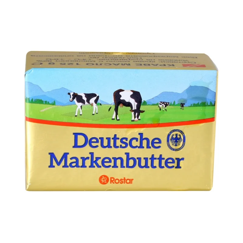 ROSTAR Краве масло Deutsche Markenbutter 0,125 кг