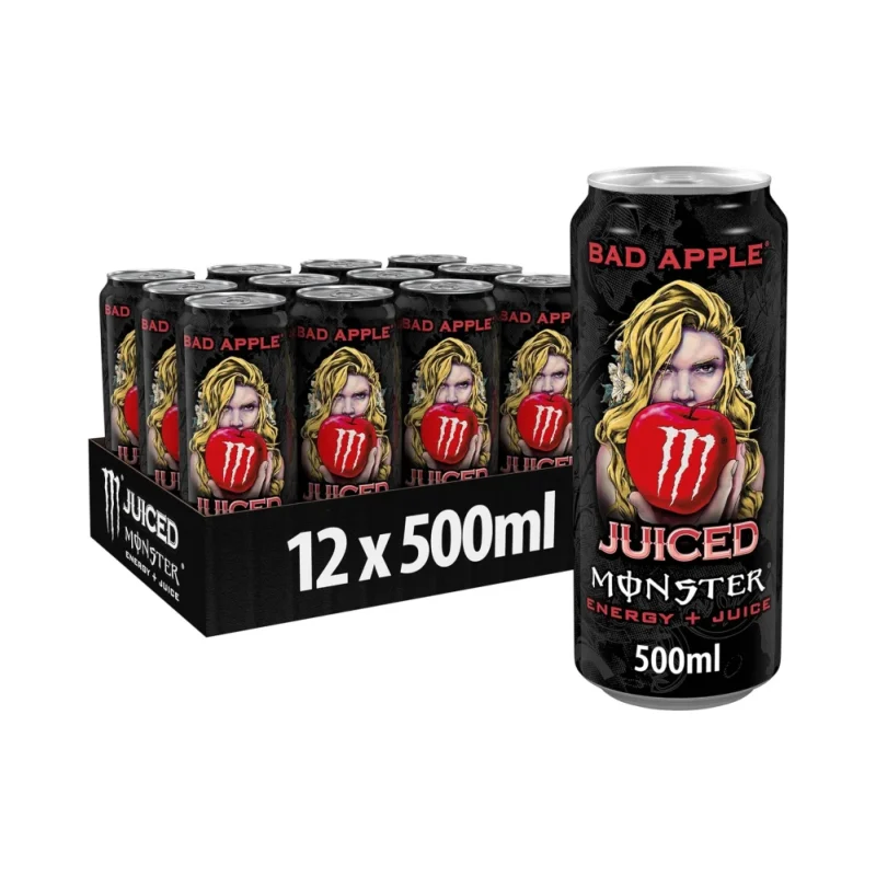 MONSTER Напитка bad apple 12 бр x 0,5 л / 6,000 л - Monster