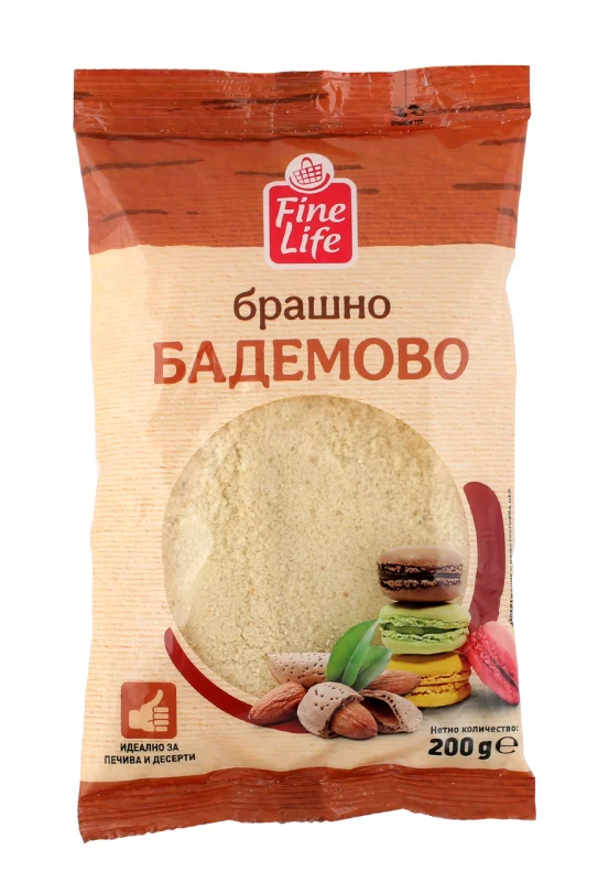 Fine Life Бадемово брашно 200 г - FINE LIFE