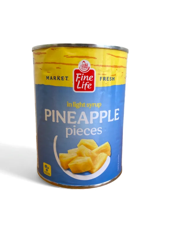 Fine Life Ананас на кубчета 580 мл - Fine Life