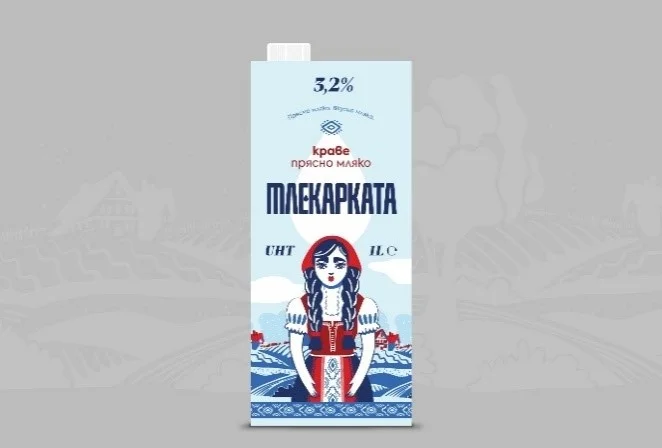 МЛЕКАРКАТА Краве мляко 3.2% UHT 1 л
