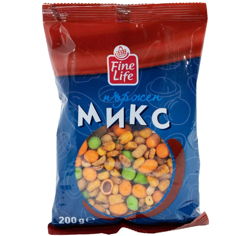 Fine Life Микс печени ядки 200 г - Fine Life