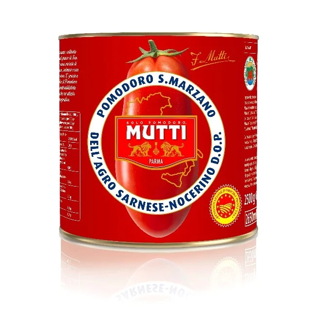 MUTTI Домати цели белени 2,5 кг
