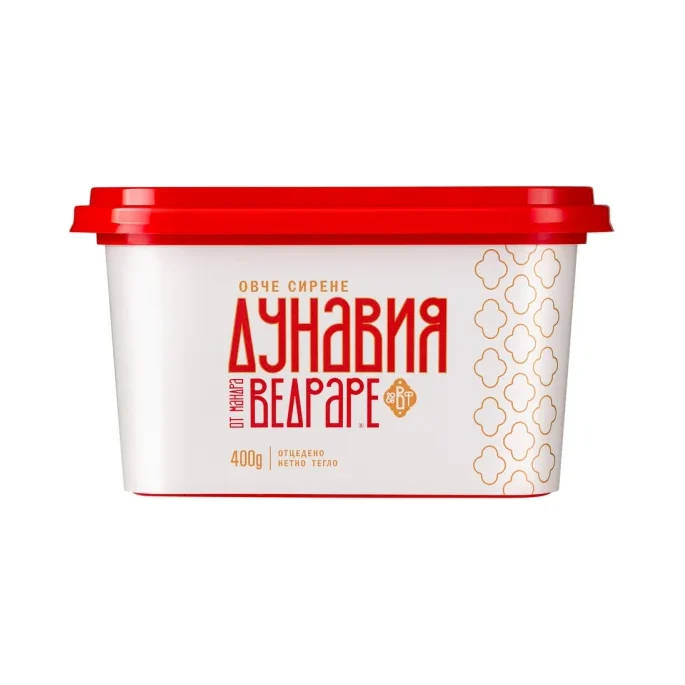 ДУНАВИЯ Сирене овче дунавия 400 г - ДУНАВИЯ