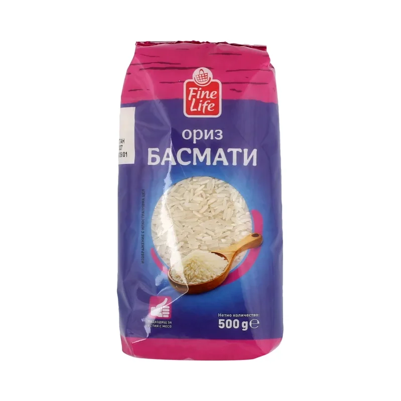 Fine Life Ориз Басмати fine life 500 г