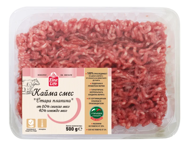 Fine Life Кайма Стара планина 60/40 500 г - Fine Life