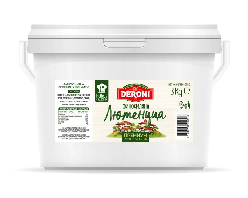 DERONI Лютеница финосмляна премиум 3 кг - DERONI