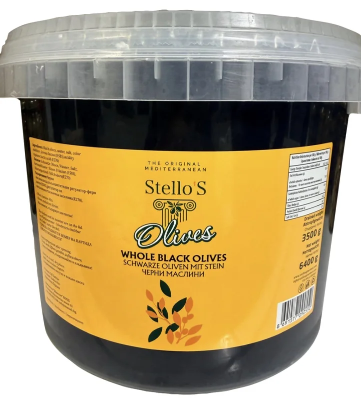 Stello`S Черни маслини 181-200 3,5 кг