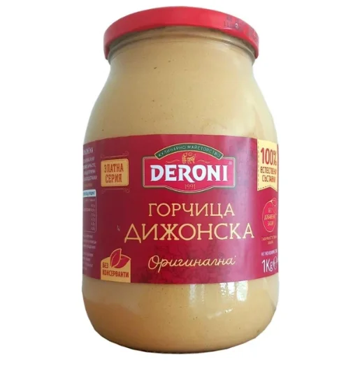 DERONI Горчица дижонска 1 кг - DERONI