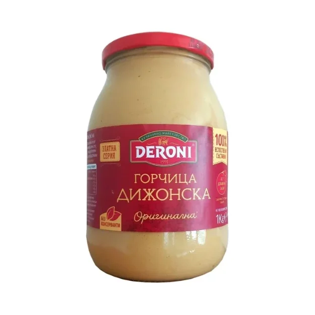 DERONI Горчица дижонска 1 кг - Deroni