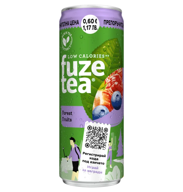 Fuzetea Студен чай горски плод 12 бр x 250 мл - fuzetea