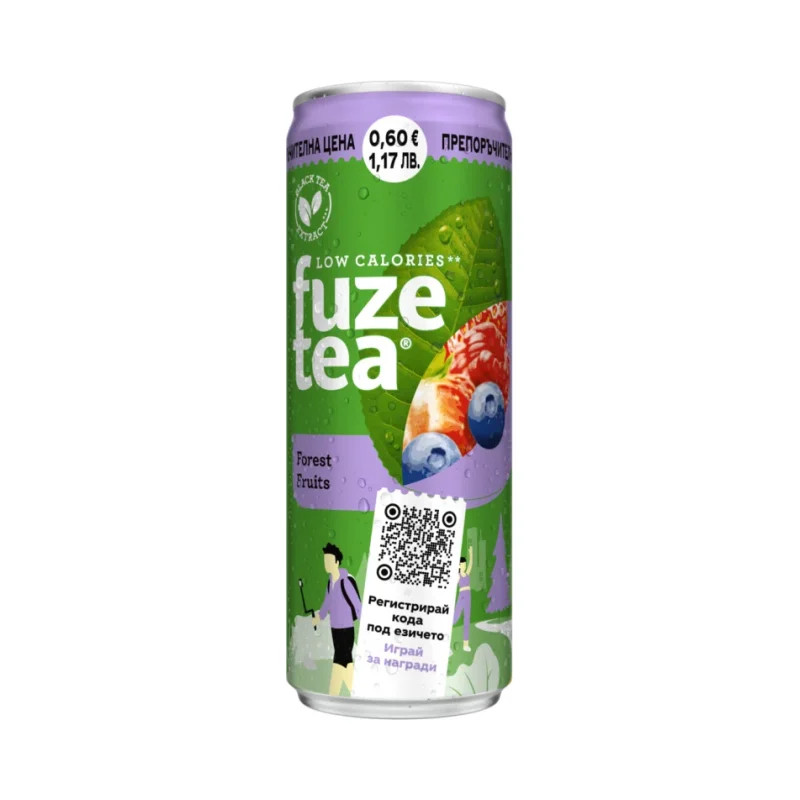 Fuzetea Студен чай горски плод 12 бр x 250 мл - Fuzetea