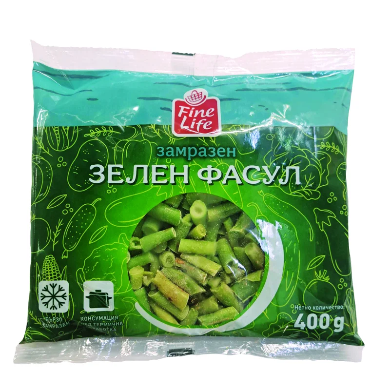 Fine Life Зелен фасул нарязан 400 г