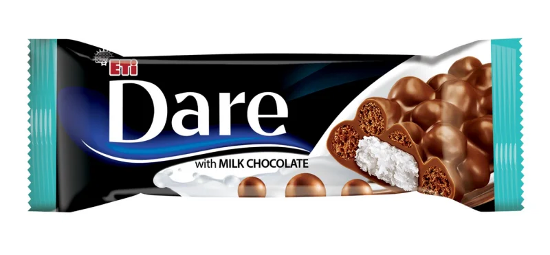 ETi Шоколадов бар Dare с кокос 28 г