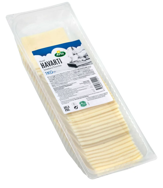 Arla Хаварти pro слайс 1 кг - Arla