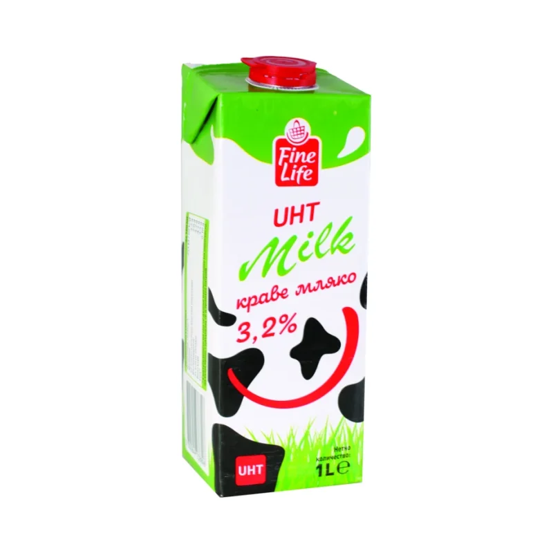 Fine Life мляко краве UHT 3,2 % 1 л - Fine Life