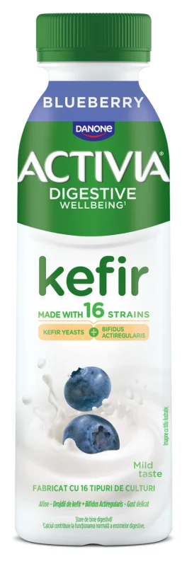 ACTIVIA Напитка кефир с боровинка 280 г - ACTIVIA