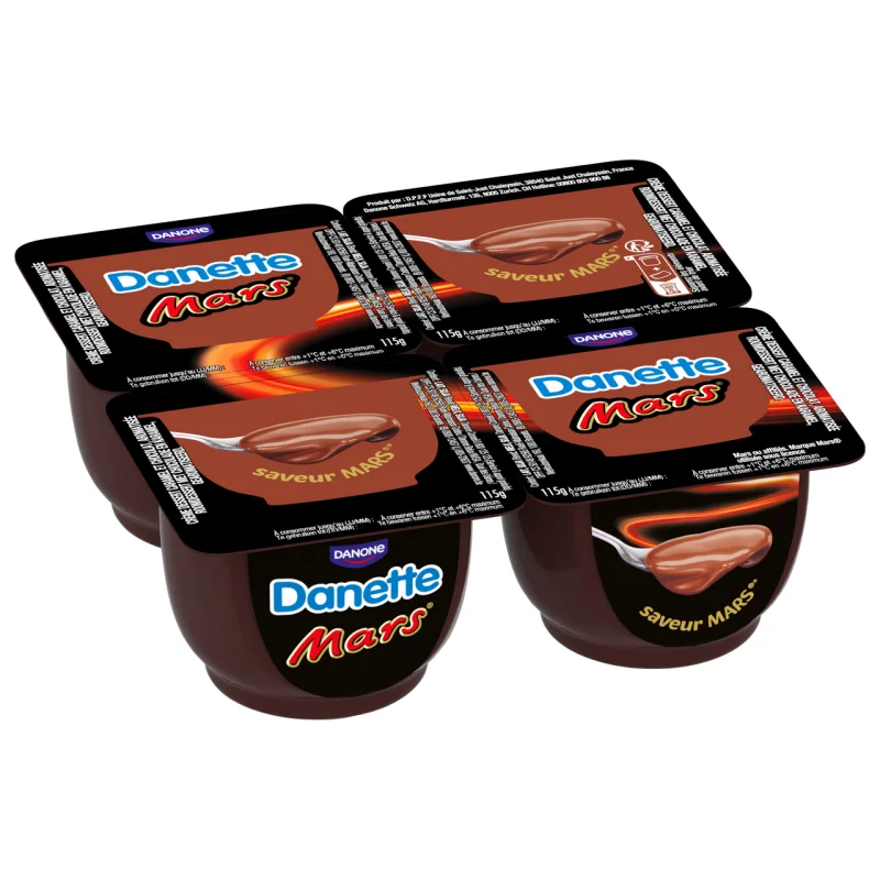 Danette Данет mars 4 х 115 г - Danette