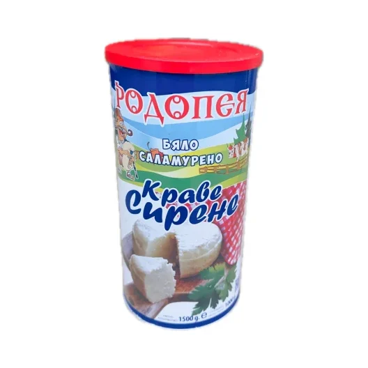 РОДОПЕЯ Бяло саламурено сирене 1 кг - РОДОПЕЯ