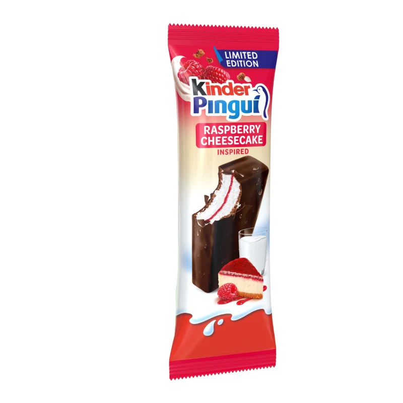 Kinder Киндер пингуи чийзкейк / малина 30 г
