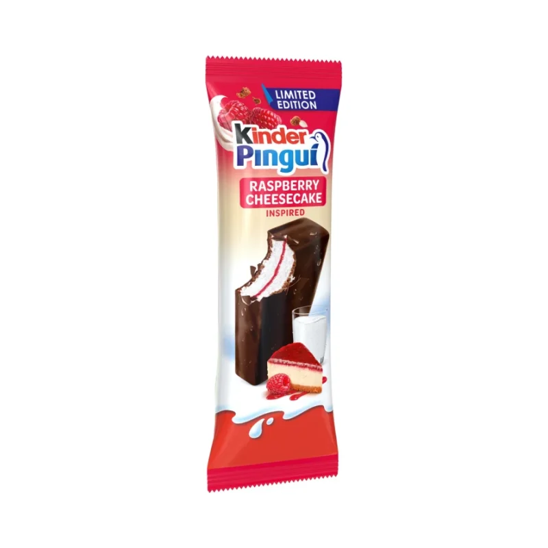 Kinder Киндер пингуи чийзкейк / малина 30 г - Kinder