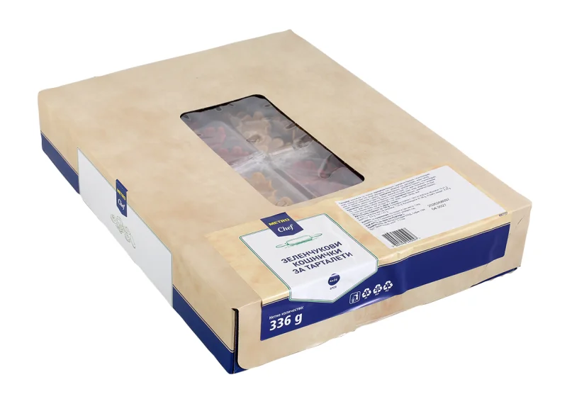 METRO Chef Тарталети микс, 4 цвята 96 бр