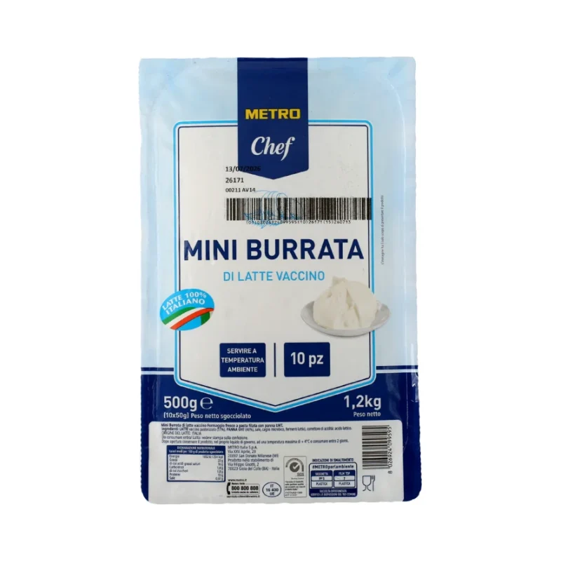 METRO Chef Бурата мини 10 бр. 500 г - METRO Chef