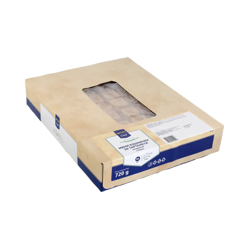 METRO Chef Тарталети квадратни сладки 96 бр - METRO Chef