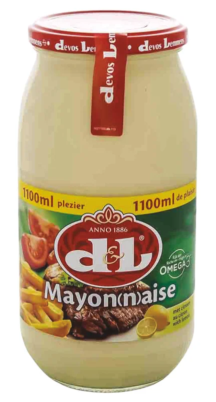 D&L Майонеза с пресни яйца 1,1 л - d&L