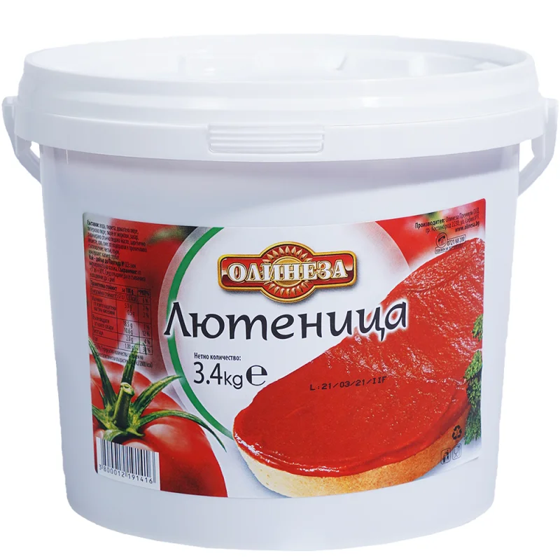 ОЛИНЕЗА Лютеница 3,4кг - ОЛИНЕЗА