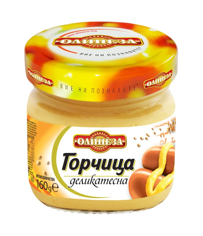 130гр Горчица Деликатесна - ОЛИНЕЗА