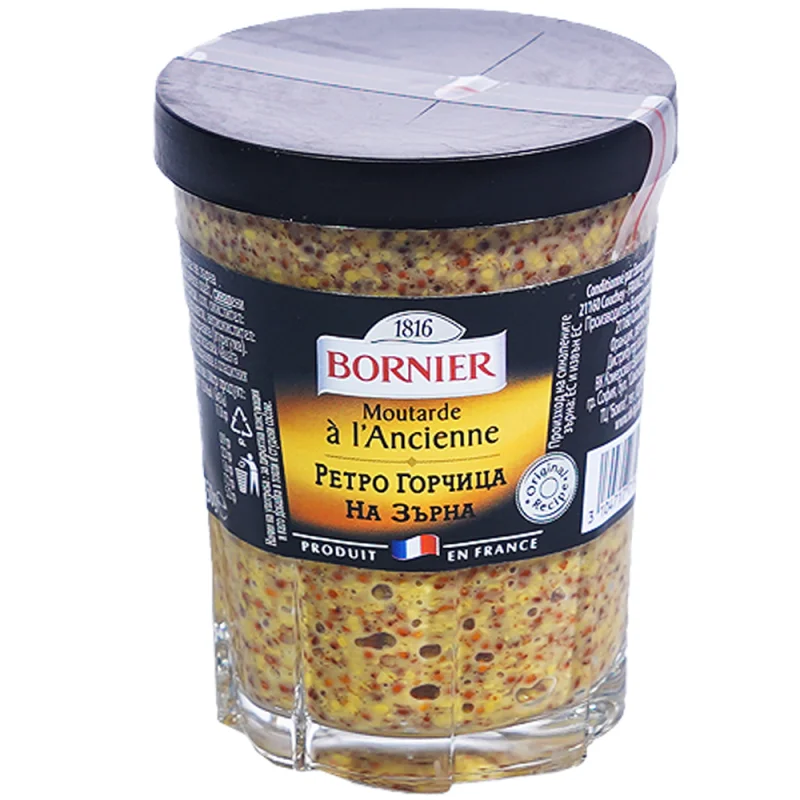 BORNIER Ретро горчица на зърна 150г - BORNIER