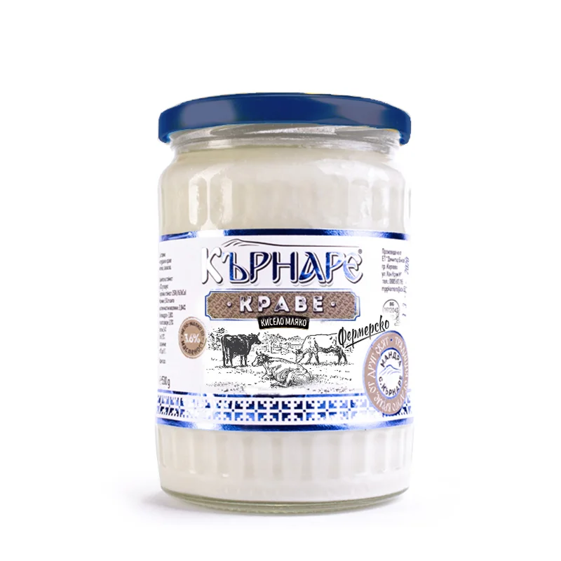 Кисело краве мляко 3.6% - КЪРНАРЕ