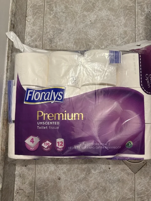 Тоалетна хартия без аромат Premium - Floralys