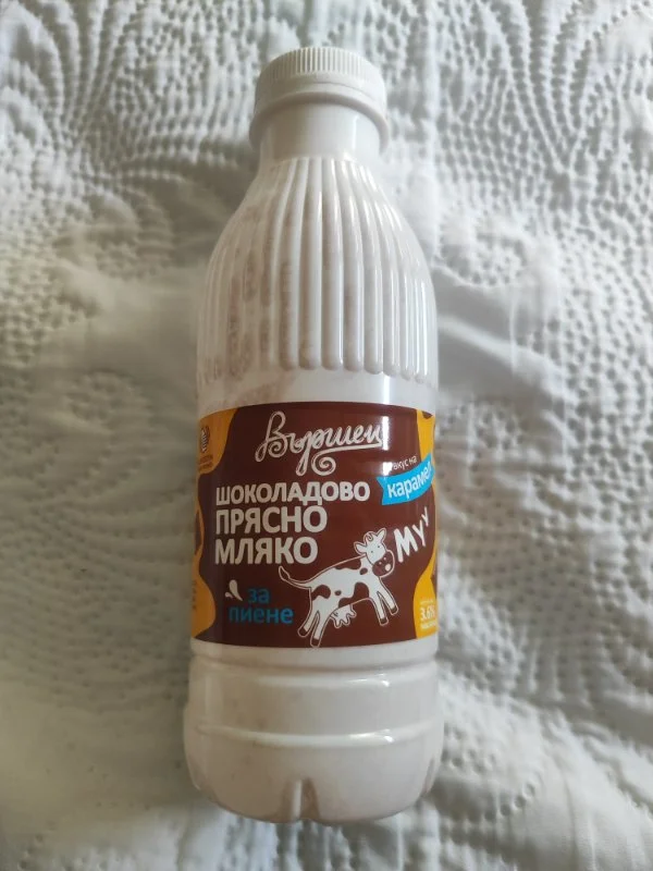Шоколадово прясно мляко с вкус на карамел 3.6%