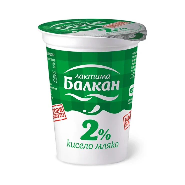 Кисело мляко Балкан 2% 400 г