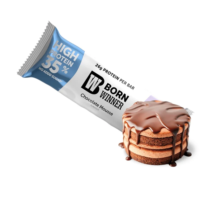 Gain Protein Bar, шоколадов мус, 75 g, Born Winner - Born Winner