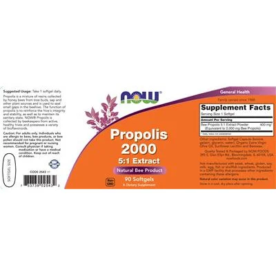 Екстракт от прополис 2000 5:1 / Propolis 2000 5:1 Extract - NOW