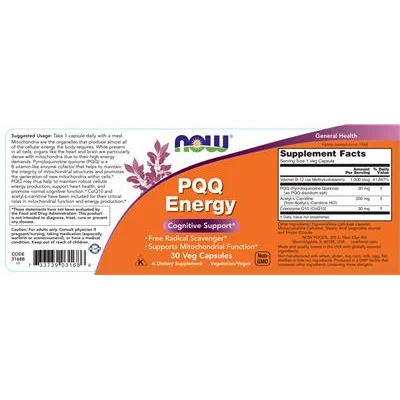 PQQ Енергия / PQQ Energy - NOW