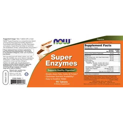 Super Enzymes - NOW