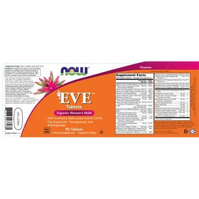 Таблети Eve / Eve Tablets - NOW