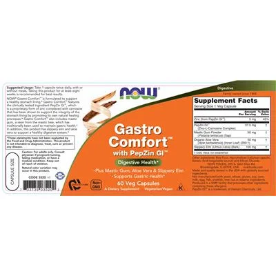 Gastro Comfort с PepZin GI / Gastro Comfort with PepZin GI - NOW