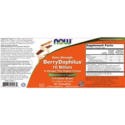 Екстра силен Бери Дофилус / Extra Strength Berry Dophilus