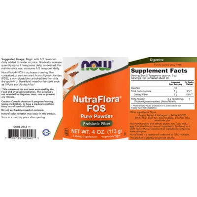 NutraFlora FOS