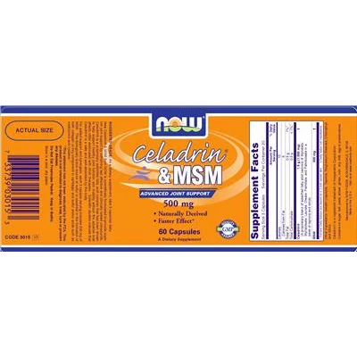 Celadrin & MSM 500 mg
