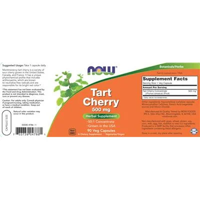 Тартарска череша 500 мг / Tart Cherry 500 mg